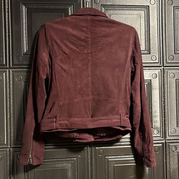 Kenneth Cole New York Suede moto jacket - Picture 2 of 4